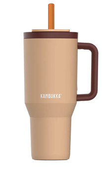 Kambukka Rio kubek termiczny ze słomką 950ml - Almond Dream