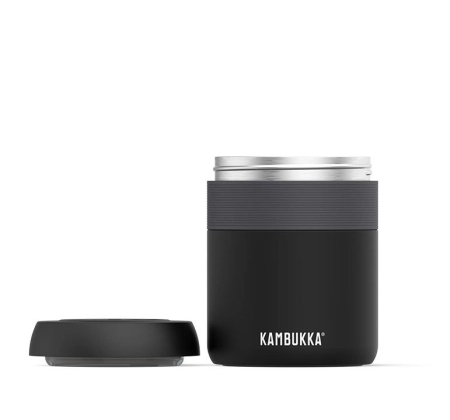 Termoset do školy Kambukka Playway Roads – hrnek 300 ml, termoska na oběd 600 ml a nádoba