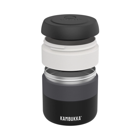 Termoset do školy Kambukka Playway Roads – hrnek 300 ml, termoska na oběd 600 ml a nádoba