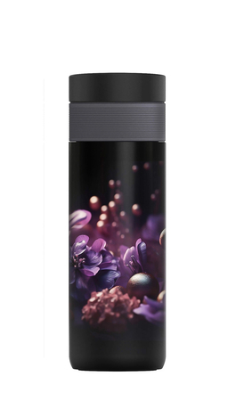 Kambukka kubek termiczny Etna 500 ml - Purple Flower