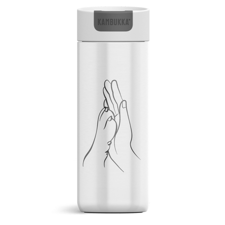 Kambukka kubek termiczny Olympus 500ml - Friends Forever White