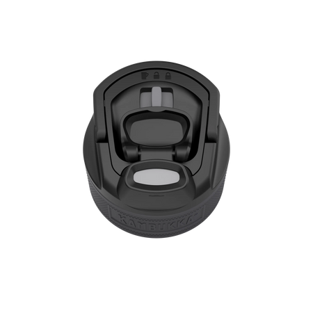 Nakrętka 3w1 do butelki Elton - Black Steel